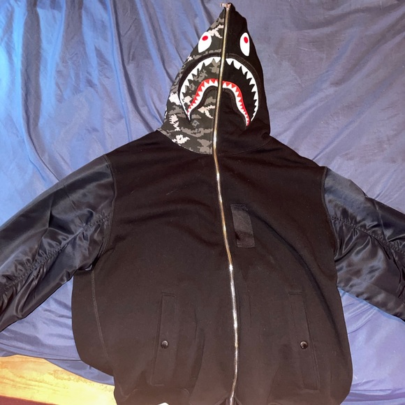 Large Bape Bomber Jacket